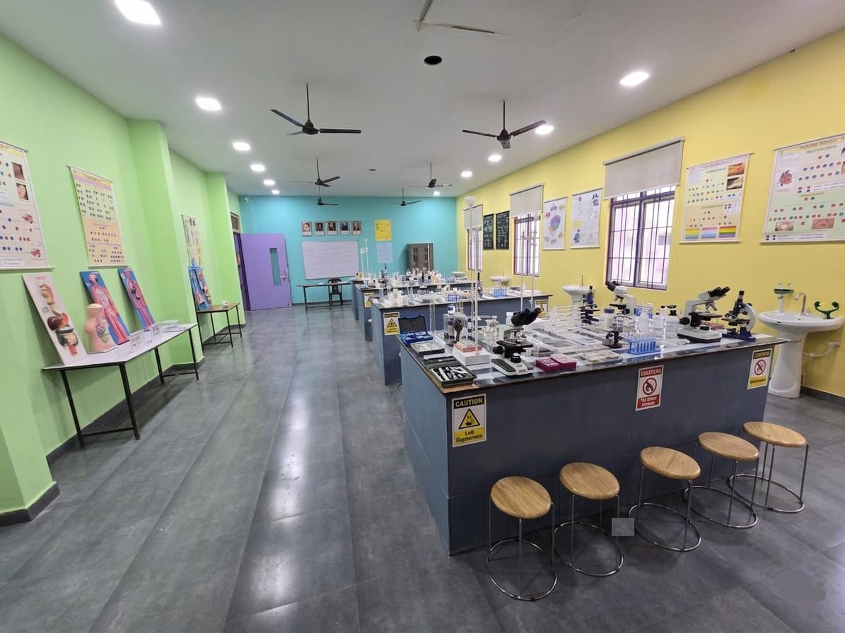 Biology Laboratory at Adisha Public School